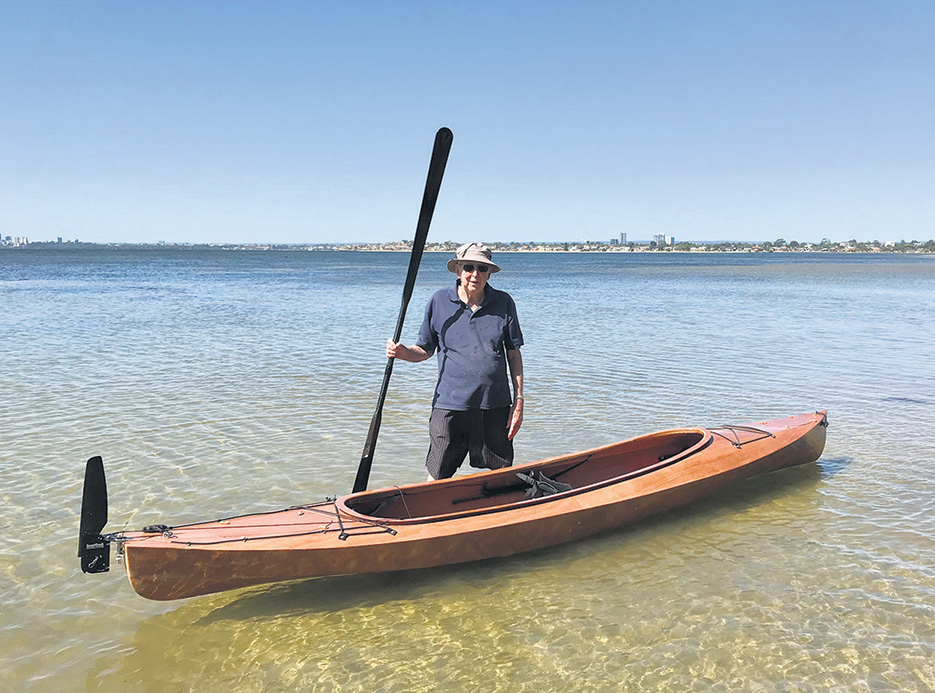 My dad built a kayak Fremantle Herald Interactive